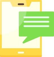 Mobile Message Icon vector