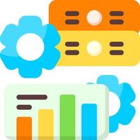 Apache Spark Flat Icon vector