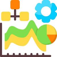 Hyperparameter Tuning Flat Icon vector