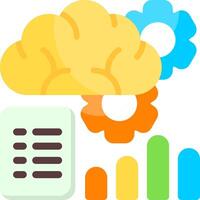 Machine Learning Icon vector