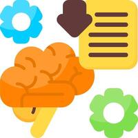 Information Input Flat Icon vector