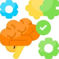 Problem Solving Process Flat Icon vector