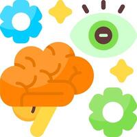 Intuitive Process Flat Icon vector
