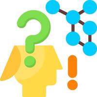 Perception Colorful Icon vector