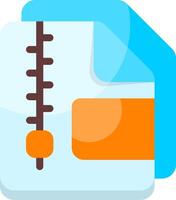 ZIP RAR or other archive formats Icon vector