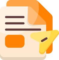 Moving files between systems or devices Icon vector