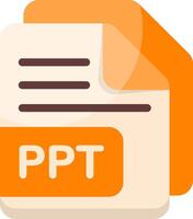 Presentation file Icon vector