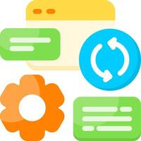 Automation Colorful Icon vector