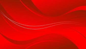 Abstract Red Wavy Background Graphic vector