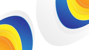 abstract blue and yellow background with place for your text. vector