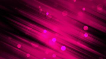 Abstract Pink and Black Diagonal Lines Background with Bokeh Lights video