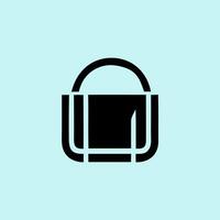 Minimalist Lock Icon - Secure and Modern vector