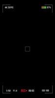4K Camera HUD with Recording Interface, REC Label, Focus Box, Zoom and Timer Elements Pure Visual Overlay for Use in Film Edits or Vlogs video