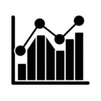 Graph Analytics Icon vector