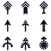 Navigation Arrows for UI Elements vector