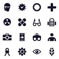 Icon Collection Representing Various Symbols and Concepts vector
