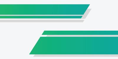 simple web banner design vector