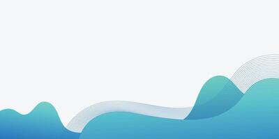 abstract wave background vector