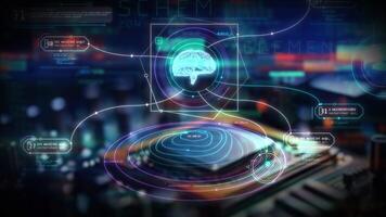 Artificial intelligence performing deep learning on data center server video