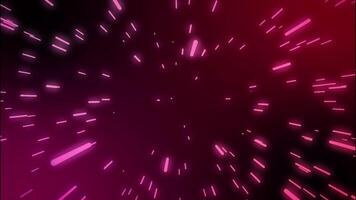 Abstract background with glowing lights video