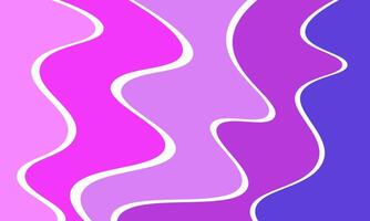 purple and pink wavy abstract background with flowing organic lines vector