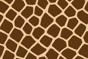 Soft colored giraffe seamless print with rounded patches in repeating layout vector