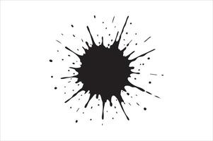 The Ink Spot Splatter Stain Graphic Blob Artistic Splash vector