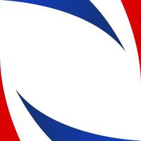 Abstract Red Blue White Swirl Background Design Template vector