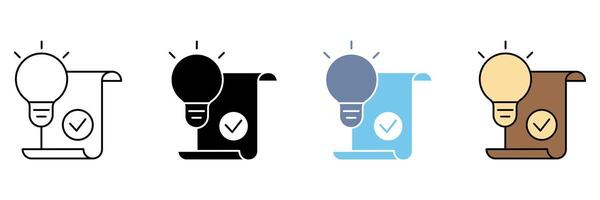 concept concept line icon. Simple element illustration. vector