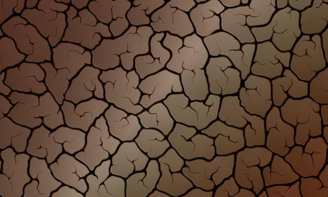 Abstract brown dry cracked ground texture background. broken land.