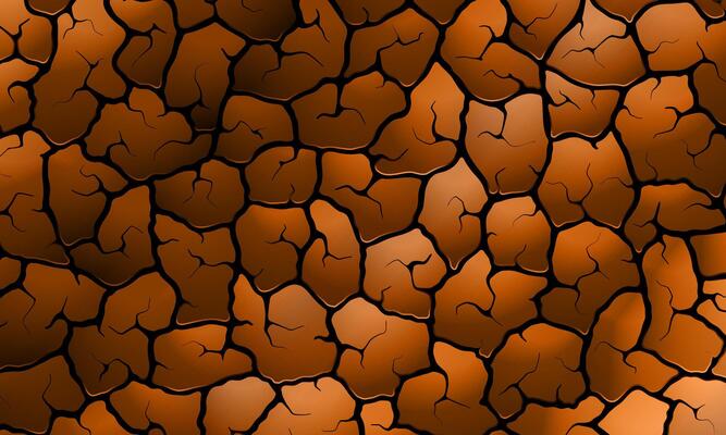 Abstract brown dry cracked ground texture background. old cracked soil.