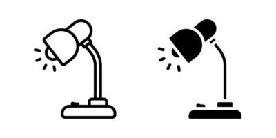 Table Lamp icon. for mobile concept and web design. illustration vector