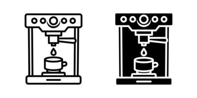 Coffee Machine icon set. for mobile concept and web design on white background vector