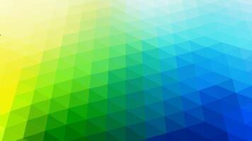 Abstract Green polygonal background. Blue Triangular design for your business. vector