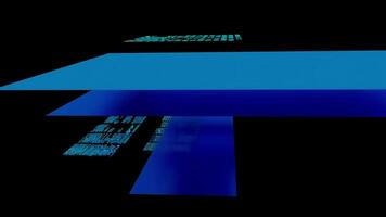 4k Abstract Technology Grid Background 3D Animation video