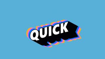 QUICK Text in Graffiti Style with Color-Changing Background video