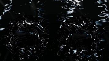Unique Design, Floating Black Spheres, Elite Cinematic Template, Business Background, Exclusive, Reflection video
