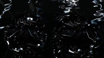 Floating Black Spheres, Elite Cinematic Template, Business Background, Unique Design, Reflection, Exclusive video