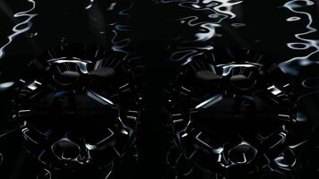 Elite Cinematic Template, Business Background, Floating Black Spheres, Unique Design, Reflection, Exclusive video