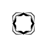 Geometric Abstract Frame Minimalist for Branding Backgrounds vector