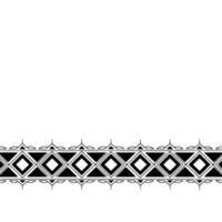 Minimalist Geometric Pattern Border on Gradient Background Illustration vector