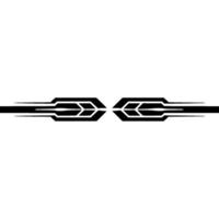 Abstract Geometric Symmetry, Technology, and Modern Aesthetics vector
