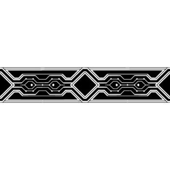 geométrico circuito tablero modelo negro y blanco tecnología frontera vector