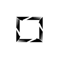Abstract Geometric Square , Minimalist Style vector