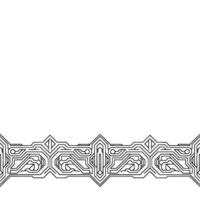 Abstract Circuitry Border Minimalist Tech vector