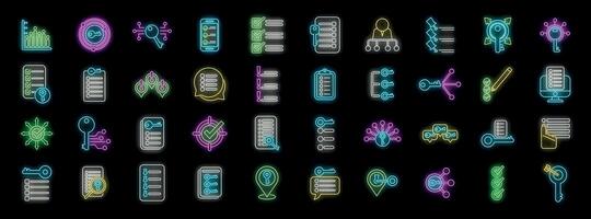 Keyword strategy showing search engine optimization and online visibility vector