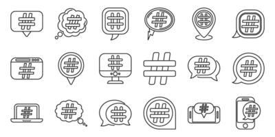 A set of icons that include a microphone, a phone, and a computer vector
