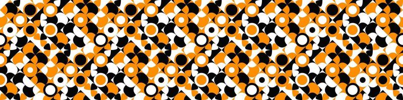 Horizontal geometric geometrical pattern background design vector