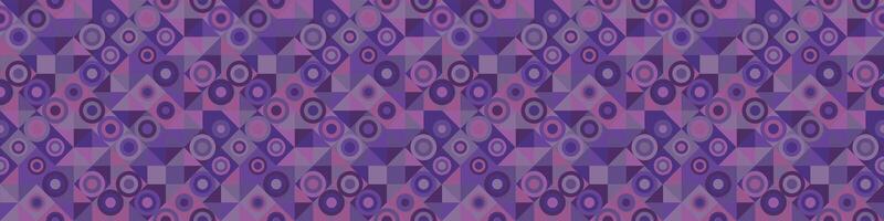 Multicolored seamless mosaic pattern background design vector