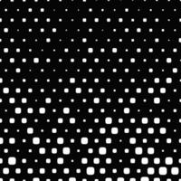 Black and white random square pattern background design vector
